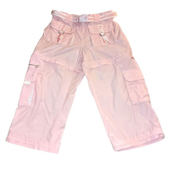 Limited Too vintage pink convertible pants/ shorts size 14‎ - Picture 2 of 7